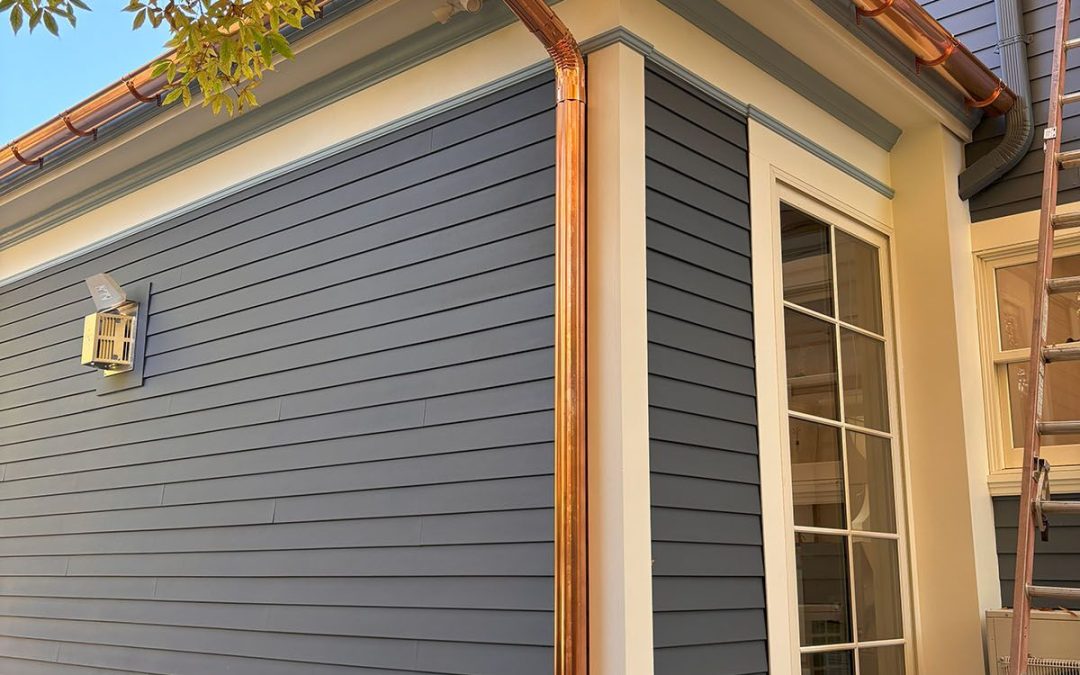 Copper Gutter Installation in Haddonfield, NJ